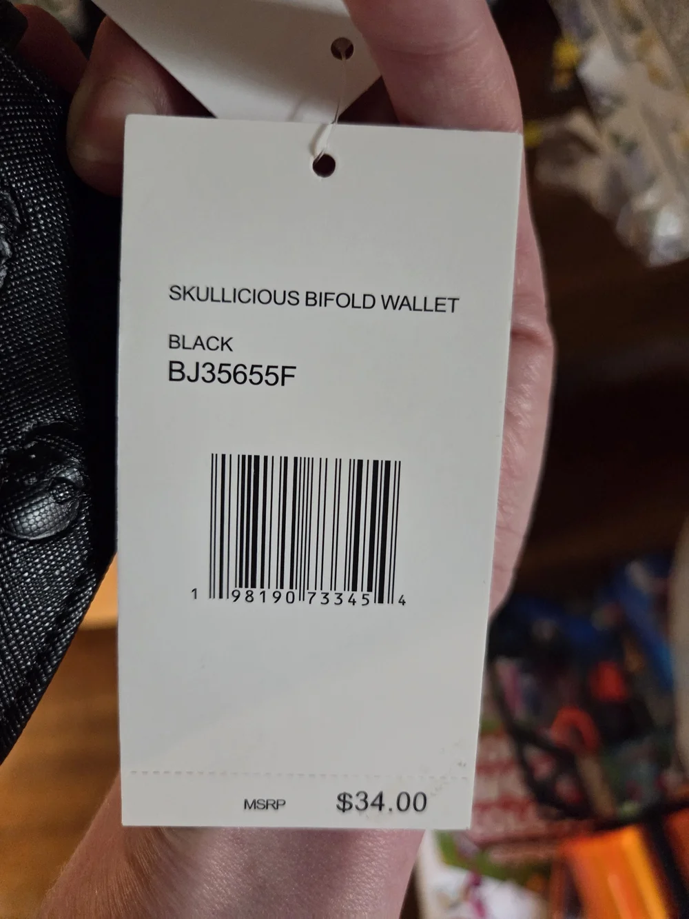 Betsy Johnson Skullicious Bifold Wallet